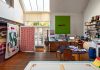 Gone to print: space and colour in a textile designer’s cottage