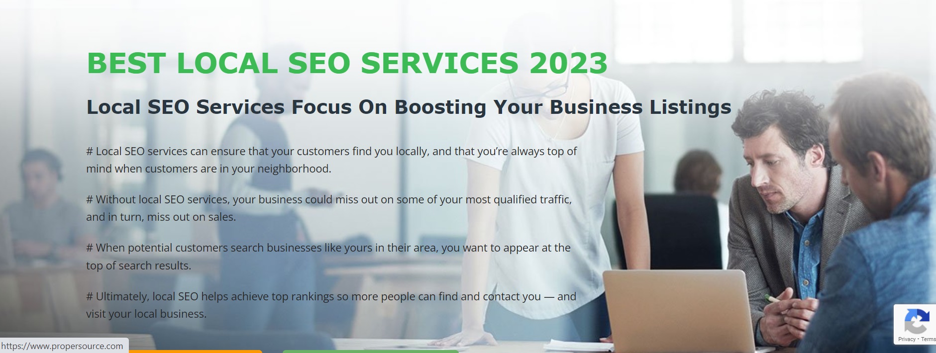 BEST LOCAL SEO SERVICES 2023