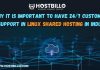 Why It Is Important to Have 24/7 Customer Support in Linux Shared Hosting in India